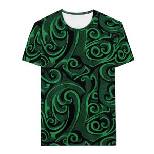 Últimos estilos Camisetas personalizadas exclusivas Manga corta Diseño de <span class=keywords><strong>Mao</strong></span> Li Camisetas de talla grande para hombres Imprimir bajo demanda Camisetas de verano - Product Image 5