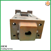 Fonderie de fonderie industrielle avec usinage CNC, service de fonderie OEM, pièces moulées sur mesure en fonte/acier, grandes pièces moulées