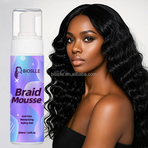 <span class=keywords><strong>Mousse</strong></span> coiffante personnalisée pour perruques, tenue forte pour cheveux bouclés et crépus, infusée à l'huile d'<span class=keywords><strong>olive</strong></span> - Product Image 3