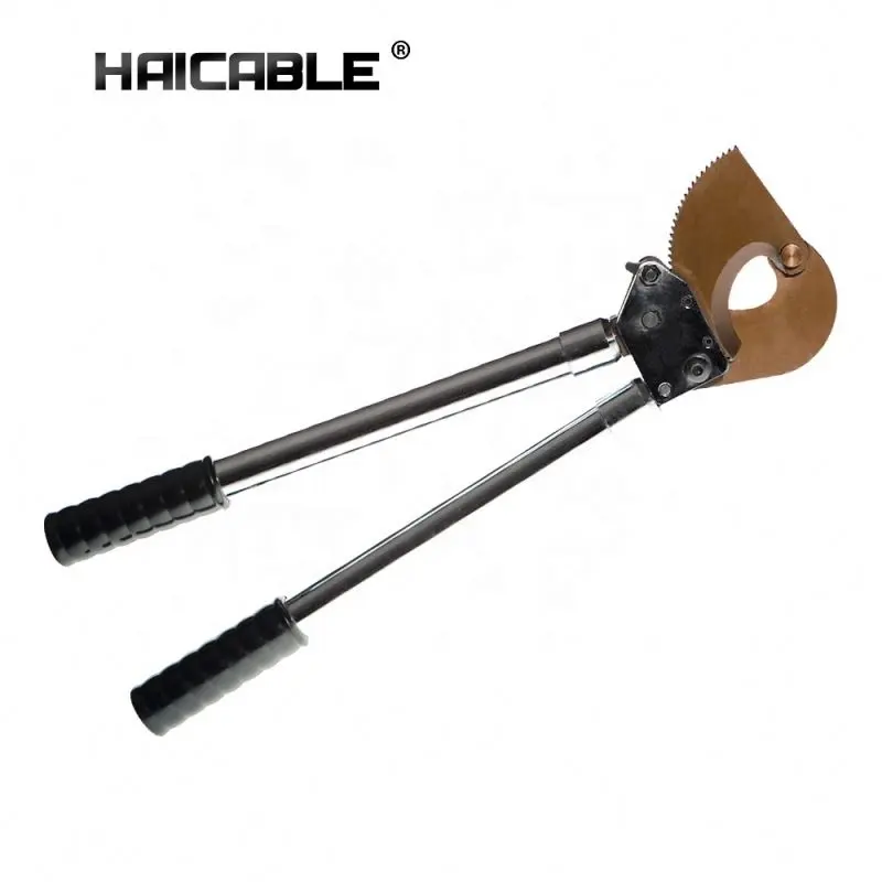 Haicable शाफ़्ट तार रस्सी केबल कटर J-33 30mm लाइव मैकेनिकल तार काटने के उपकरण