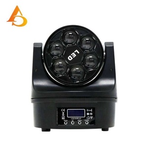 Iluminación Profesional para Escenarios, Mini Cabeza Móvil Bee Eye de 6x10w RGBW DMX - Product Image 2