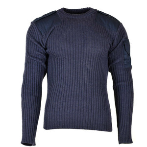 Maglione lavorato a <span class=keywords><strong>maglia</strong></span> da uomo personalizzato maglione nero Pullover di lana uniforme invernale girocollo lavorato a <span class=keywords><strong>maglia</strong></span> - Product Image 1