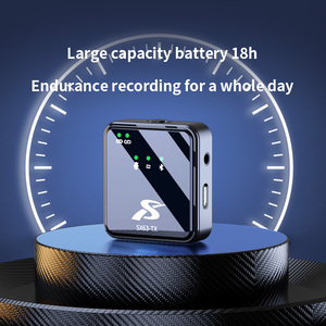 Mới Sx63 Không Dây Clip Mini Cổ Áo <span class=keywords><strong>Microphone</strong></span> Mic Cổ Áo <span class=keywords><strong>Microphone</strong></span> Cho Tik - Product Image 2