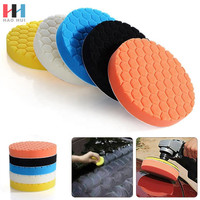 C0040 5 pièces 6 150mm voiture polisseuse tampon tampon cirage polissage éponge tampons Kit