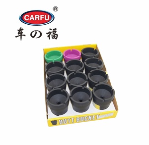 <b>Portable</b> Car Ashtray - Compact and Stylish Design With Multiple Color Options for Convenient Use in Vehicles - Product Image 6