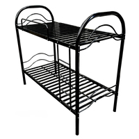Lits superposés pour chambre à coucher, lit superposé en acier pour appartement, lits superposés en métal pour école, lit mezzanine en métal pour garçons, lit superposé en fer pour dortoir