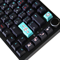 GMK Zen Pond Keycaps Pbt 130 Keys Dye-Sub Cherry Profile Keycap for 61/87/104/108 Mx Switch Mechanical Keyboard