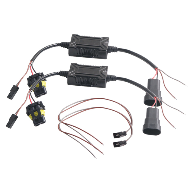 Sanvi 90W 24V to 12V Voltage Converter Aftermarket Automotive Truck LED Projector Lens Kits Car Light Accessories