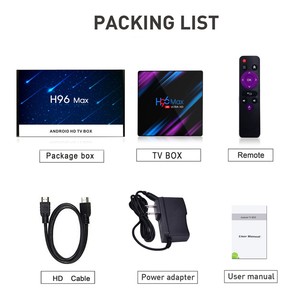 H96 Max tháng rk33182 STB 4K streaming <span class=keywords><strong>internet</strong></span> cao cấp thông minh Android 12.0 Set-Top TV Box mà không cần đăng ký - Product Image 6