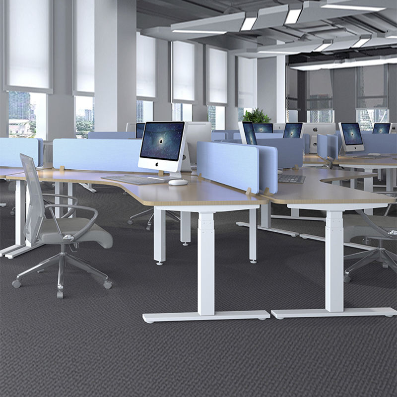 XTDNZ-14 Modern Office Furniture Electric Lift Adjustable Height Computer Table Foldable and Extendable Office Desk