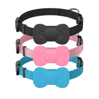 Traceur GPS intelligent pour animaux de compagnie, double système Bluetooth NFC, anti-perte, pour chiens et chats, étanche, suivi en temps réel, 1 an d'autonomie de la batterie