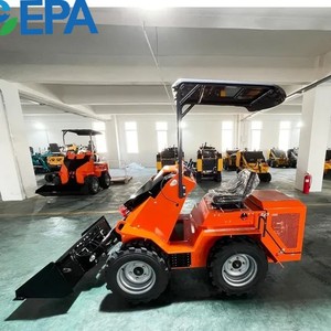 Shipping NEW Engine <b>Walk</b> Behind Skid Steer Diesel Skidsteer Tracked Loader Mini Skid Steer Loader <b>Machine</b> - Product Image 5
