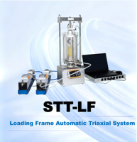 Sistema de Ensayo Triaxial STT-LF 10kN 50kN 100kN Totalmente Automático de Alta Precisión con Protección IP65 para Pruebas de Resistencia del Suelo