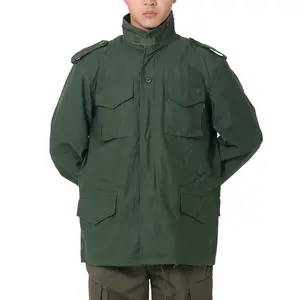 秋冬橄榄绿M65夹克N/C5050空白彩色派克大衣
