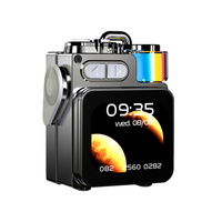 Haut-parleur Bluetooth K15 Mech avec écran LED, lumière RGB, portable, sans fil, avec TF AUX pour ordinateur de bureau, cadeau