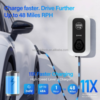 Chargeur EV JET Smart IP65 étanche 7KW J1772 Modèle JETU207 Neuf Borne de Recharge Murale Type 1 avec Prise de Charge 32A