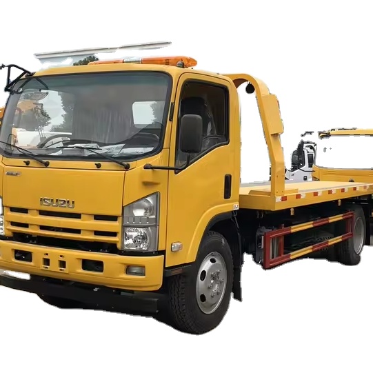 Лучшее состояние ISUZU автовоз, эвакуатор, аварийно-спасательный прицеп, бортовой платформой 5 тонн, продажа