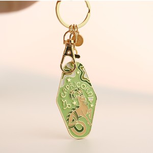 Llavero de esmalte con los 12 signos del zodíaco, productos de astrología, regalos, joyería, amuletos, colgante decorativo - Product Image 5