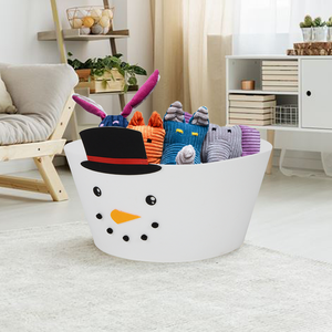 Polyester <b>Storage</b> <b>Bag</b> with Felt Basket Durable & Foldable Custom Logo Option - Product Image 5