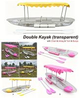 Sac flottant latéral pour siège de kayak Crystal avec pare-soleil et kit complet pour visites touristiques en station, personnalisé de Chine Lumark Professional