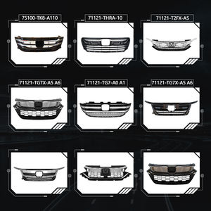 Grille avant de voiture en plastique noir chromé Oem pour Honda Odyssey Accord City Pilot HR-V Vezel 2015 2016 2017 2018 2019 2020 - Product Image 4