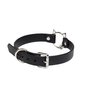 Collar <span class=keywords><strong>de</strong></span> Cuero Punk Sexy y Creativo para Fiestas, Gargantilla con Diseño <span class=keywords><strong>de</strong></span> Gato Zorro, Herramienta <span class=keywords><strong>de</strong></span> <span class=keywords><strong>Castigo</strong></span> para Mujeres, Juguete Sexual con Campana - Product Image 3