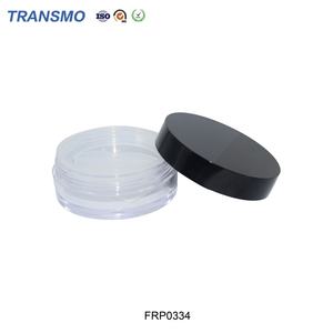 Emballage cosmétique vide en plastique de haute qualité pour poudre libre ronde, personnalisable - Product Image 3