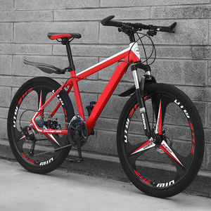 Nouveau produit 2026 Vélo de montagne <span class=keywords><strong>VTT</strong></span> adulte en acier à haute teneur en carbone 24/26 pouces 24/27 vitesses Système de frein à disque - Product Image 5