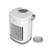 Ventilateur électrique portable mini ventilateur, climatiseur USB à 4 vitesses, humidificateur, pulvérisateur, refroidisseur d'air domestique