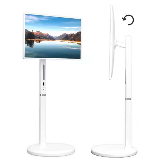27 Inch Touch Screen Monitor Android All in One Portable Smart Mini Tv Do AG+AF Processing Remote Control
