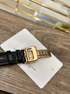 Two Tone Rose Gold Silver <b>Case</b> Navy Blue Dial Arabic Numeral Marker Multi Function Chronograph Automatic <b>Watch</b> iwcing - Product Image 3