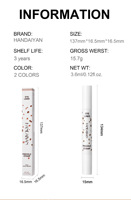 Stylo pour les yeux à double extrémité HANDAIYAN, anti-taches, imperméable, longue durée, stylo pour les taches naturelles, maquillage créatif et unique