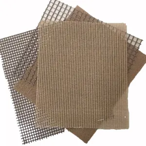 1*1mm 2*2.5mm 4*4mm 6*6mm 8*8mm 10*10mm heat resistant fiberglass mesh PTFE coated sheet