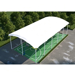 Basketball Court Cover Tensioned Structure Sports Roof Paddle Tennis Court Material PVDF <b>Tent</b> Basketball Court <b>Tent</b> - Product Image 6
