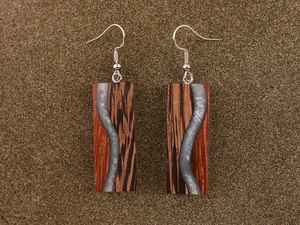 Pendientes Boho de Resina y Madera, Joyería Ligera Hecha a Mano, Diseño Inspirado en la Naturaleza, Regalo Perfecto para Adolescentes, Mujeres y Niñas - Product Image 2