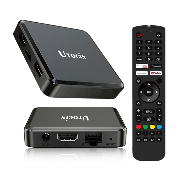 WF Factory Outlet Utocin NEO Make You TV More Convenient and Smarter Set Top Smart Tv Box Android 11 Tv Box