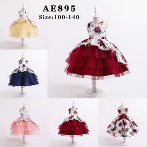 AmzDreams Nouvelle Arrivée Robe de Fille pour Fête, Mariage, Demoiselle d'honneur, Princesse - Product Image 2