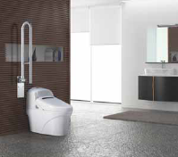 Main courante de toilette en acier inoxydable en forme de U Flip-Up Salle de bain Barre d'appui pliante Handicap Sécurité Hôpital Douche Utilisation Pliable