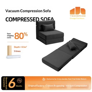 <span class=keywords><strong>Canapé</strong></span> d'angle en tissu personnalisé, <span class=keywords><strong>canapé</strong></span>-lit pliable trois-en-un, <span class=keywords><strong>canapé</strong></span> de sol pour petits appartements, compressé sous vide - Product Image 5