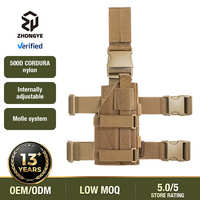 Ensemble de holster de cuisse universel en nylon Cordura 500D avec plateforme MOLLE réglable pour la chasse - Vente en gros