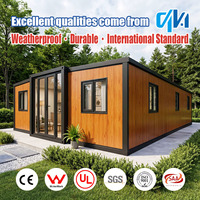 Prix d'usine – Maison préfabriquée mobile de 20 pieds ou 40 pieds avec salle de bain, 2, 3 ou 4 chambres, maison conteneur extensible