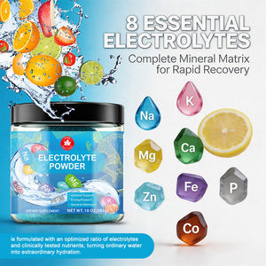 <b>Electrolyte</b> <b>Powder</b> Dietary Supplements Support Hydration <b>Electrolyte</b> Balance Energy Immune Antioxidant Bone Joint - Product Image 1