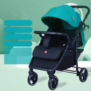 عربة أطفال محمولة قابلة للطي خفيفة الوزن من نوع STR43 ، قابلة للطي ولطيفة ، تغلق السيارة باليد وبنقرة واحدة ، حاملة أطفال مع مقعد - Product Image 3