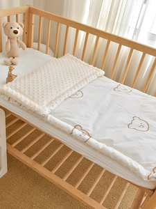 Pur coton nouveau-né bébé lit matelas <span class=keywords><strong>maternelle</strong></span> petite couette lavable <span class=keywords><strong>sieste</strong></span> tapis <span class=keywords><strong>pour</strong></span> enfants <span class=keywords><strong>pour</strong></span> la literie des enfants - Product Image 6