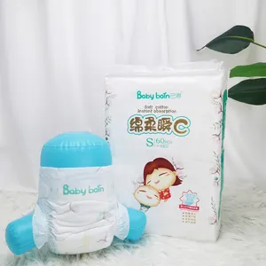 Baby Diapers Wholesale Disposable Baby Nappies Good Quality Anti-leakage Sleep Soft Diapers