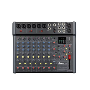 Consola de Mezcla de Audio Profesional Rayco B120 de 12 Canales con DSP y Construcción Metálica para <span class=keywords><strong>Discoteca</strong></span>/Bar/Club/Uso Doméstico - Product Image 1