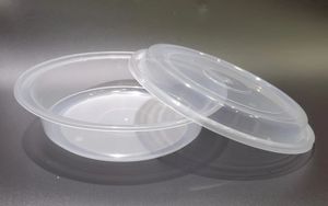 กล่องพลาสติก PP ใสแบบใช้แล้วทิ้งสำหรับใส่อาหารกลางวันกล่องเก็บอุปกรณ์ครัว - Product Image 6