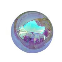 Boule de miroir gonflable colorée grandes boules brillantes réutilisables grand ballon de décoration d'événement ballon à bulles Disco en PVC