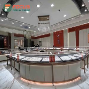 Fabricant de présentoirs sur mesure pour bijouteries, meubles de magasin en métal, vitrine à bijoux pour magasin commercial - Product Image 2