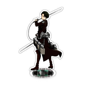 Nouveaux Designs 24 Styles Shingeki No Kyojin Stand Modèle Poupée <span class=keywords><strong>Eren</strong></span> Jager Mikasa Levi Ackerman <span class=keywords><strong>Armin</strong></span> Bureau Décor PVC Figure - Product Image 2